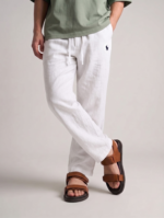 Premium Linen Trouser (White)