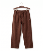 Premium Linen trouser (Chocolate) - Image 2