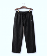 Premium Linen Trouser (Black) - Image 2