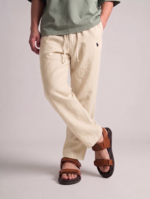 Premium Linen Trouser (Off White)