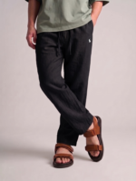 Premium Linen Trouser (Black)