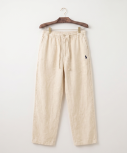 Premium Linen Trouser (Off White) - Image 2