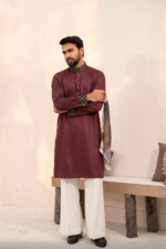 Royal Maroon Panjabi