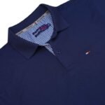 Premium Mens Polo T Shirt(Navy Blue)