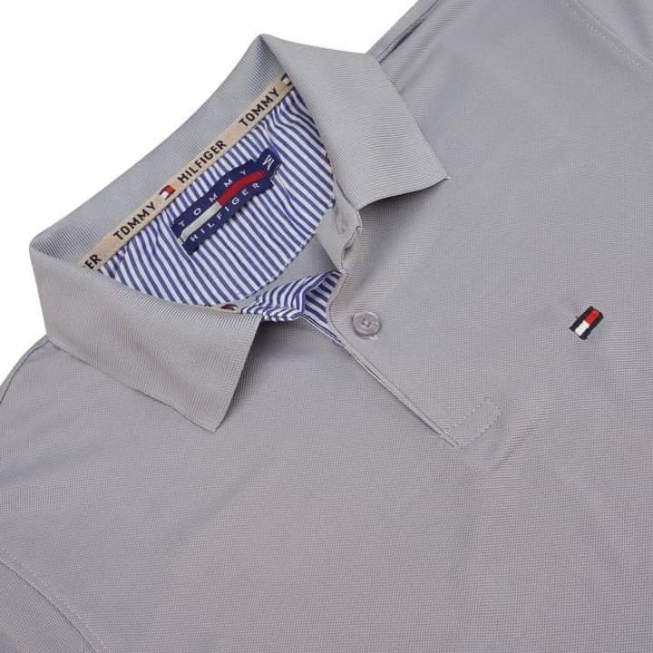 IMG-20260125-WA0004.jpg Premium Mens Polo T Shirt (Light Grey) - Image 1