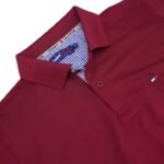 Premium Mens Polo T Shirt(Maroon)