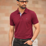 Premium Mens Polo T Shirt(Maroon)