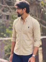 Ralph Lauren Solid Shirt(Beige)