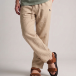 Premium Linen Trouser (Beige)