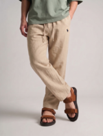 Premium Linen Trouser (Beige)